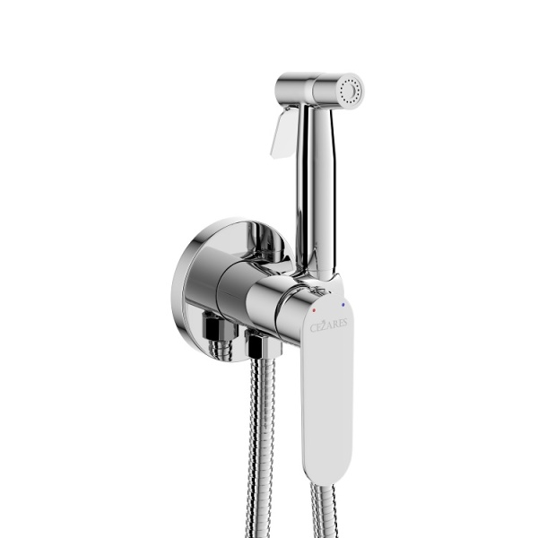 Гигиенический душ Cezares Stylus STYLUS-DIF-01 встраиваемый в стену хром