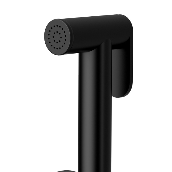 Гигиенический душ Raiber Graceful RPB-009 встраиваемый в стену черный матовый