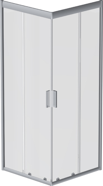 Душевой угол Am.Pm Gem W90G-403-090MT квадратная   стекла , профиль 