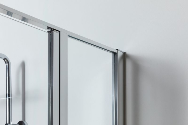 Душевая дверь Allen Brau Priority 3.31004.00 100 см стекла прозрачные, профиль хром