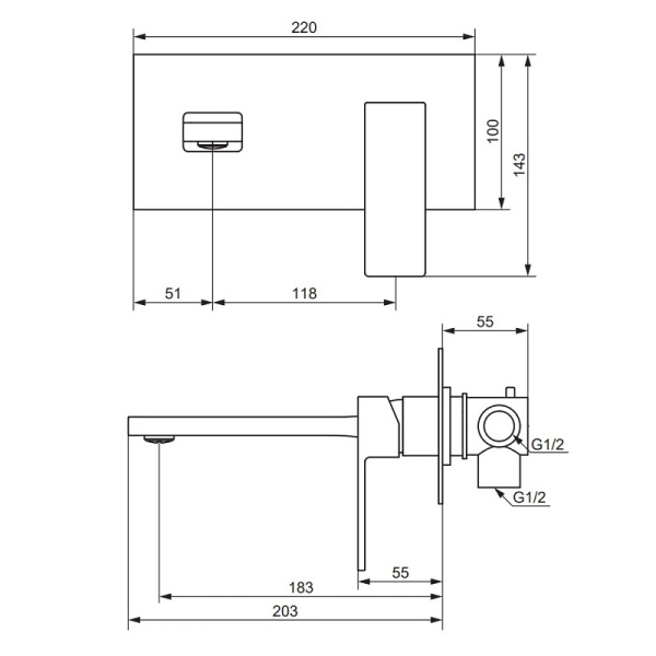 Смеситель для раковины Damixa Gala 530260500 розовое золото матовое
