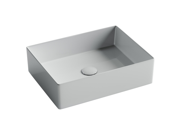 Раковина накладная прямоугольная Ceramica Nova Element CN6069 фарфор цвет белый