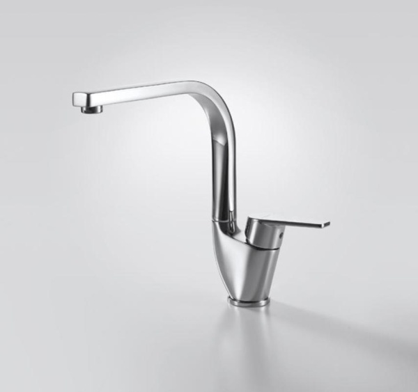 Смеситель для кухни Bravat Line F75299C-2 без подключения к фильтру хром