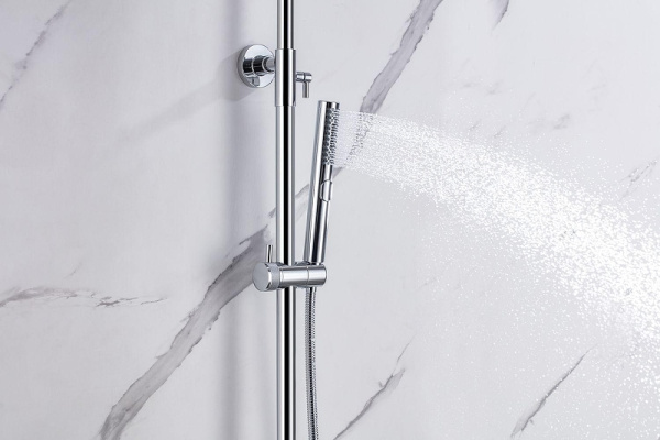 Душевая система со смесителем Allen Brau Priority 5.31T10-00 монтаж настенная с термостатом хром