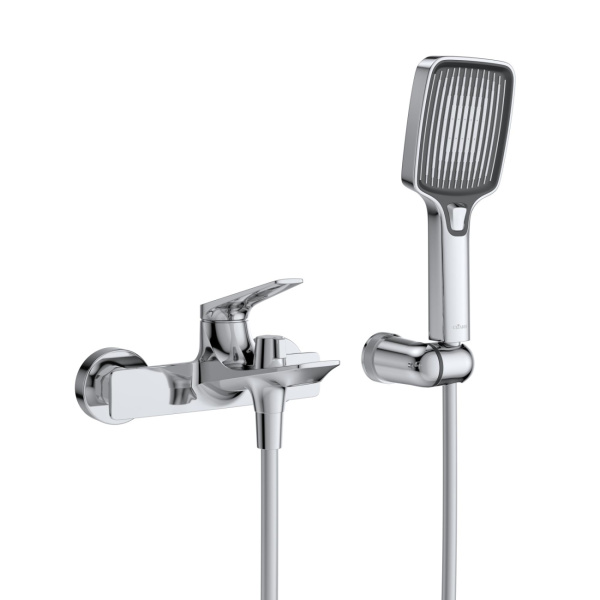 Смеситель для ванны или душа Cezares Liner LINER-VD-01 настенный 
без термостата хром