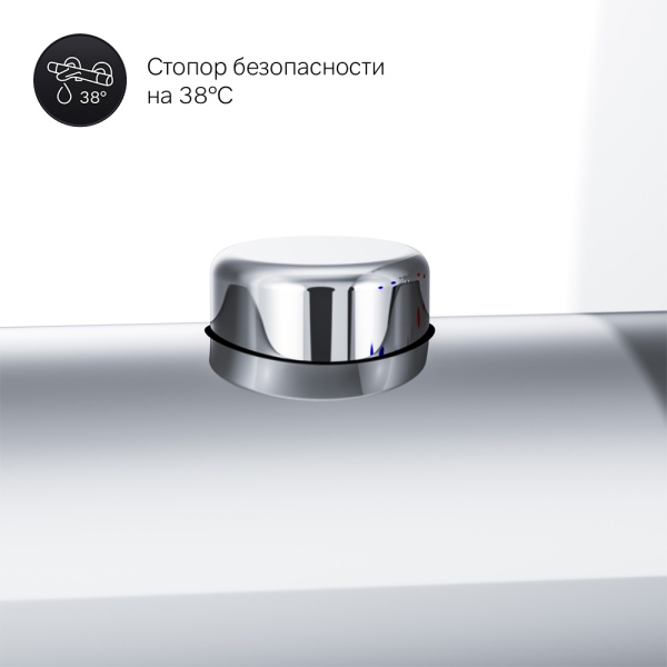 Смеситель для душа на 1 выход Am.Pm Like F8075500 встраиваемый в стену 
с термостатом хром