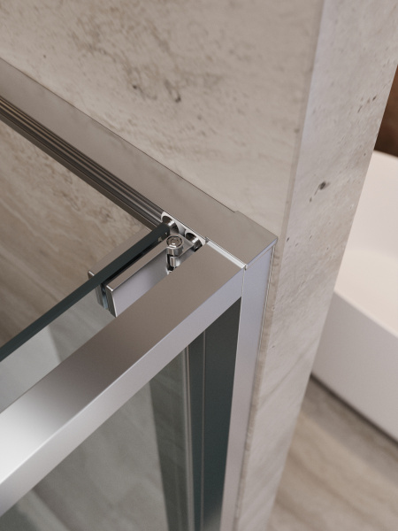 Душевая дверь складная Cezares Lux LUX-B-FS-1-70-C-CR 70 см стекла прозрачные профиль хром
