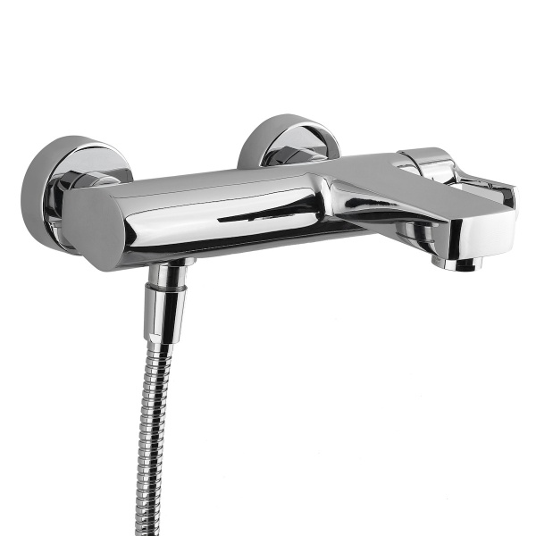 Смеситель для ванны или душа Paffoni Ringo RIN022CR настенный 
без термостата 