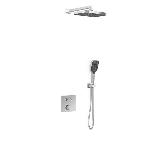 Душевая система со смесителем Vincea  VSFW-4211CH монтаж встраиваемая в стену без термостата хром