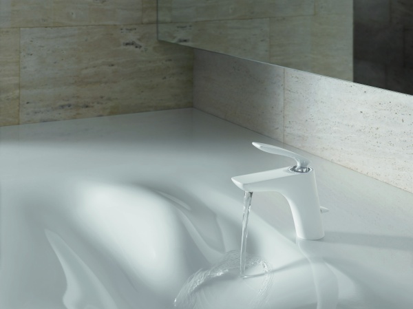 Смеситель для раковины Kludi Balance 520239175 белый/хром