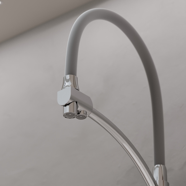 Смеситель для кухни Sancos Eri SC4001CH с подключением к фильтру хром