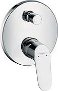 Смеситель для душа на 2 выхода Hansgrohe Focus E2 31945000 встраиваемый в стену 
без термостата хром