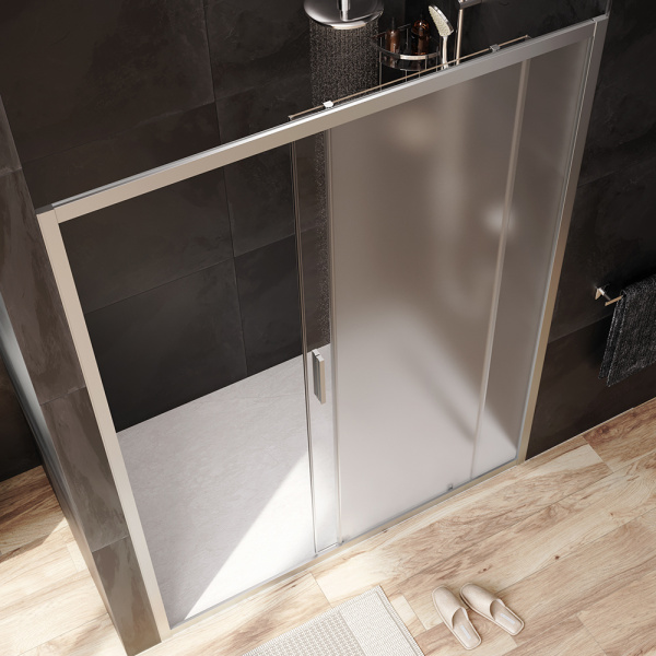 Душевая дверь Am.Pm Gem W90G-150-1-195MM 150 см стекла матовые прозрачные, профиль хром