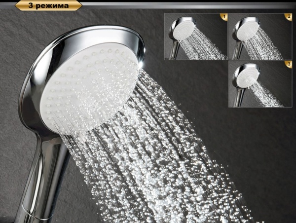 Смеситель для душа D&amp;K Berlin.Steinbeis DA1433116 настенный 
без термостата белый/хром