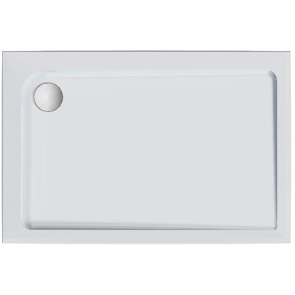 Душевой поддон низкий Am.Pm Gem W90T-404-12080W прямоугольный акрил 120x80 белый