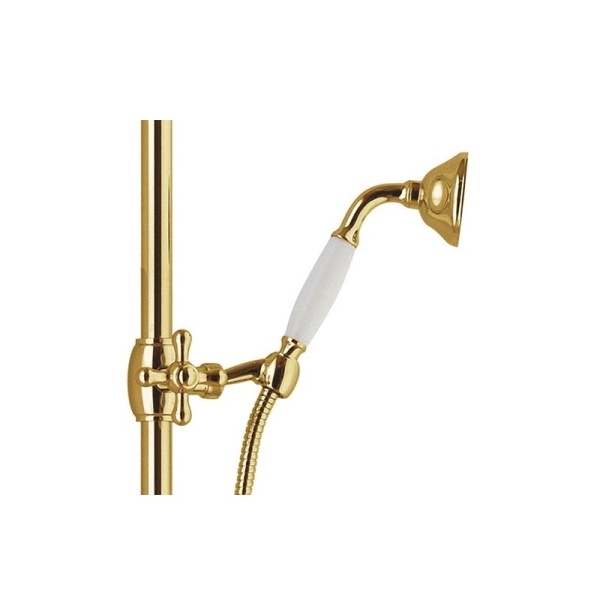 Душевая система со смесителем Webert Ottocento OT721208010 монтаж настенная без термостата золото