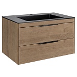 Тумба  подвесная Vincea Chiara 2D VMC-2C2800NO 80 см  2 ящика цвет N.Oak 