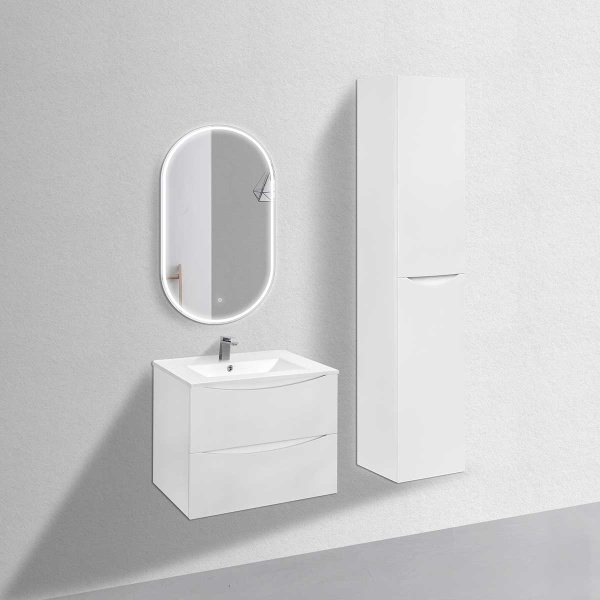 Тумба  подвесная Vincea Mia VMC-2MC700GW 70 см  2 ящика цвет G.White 