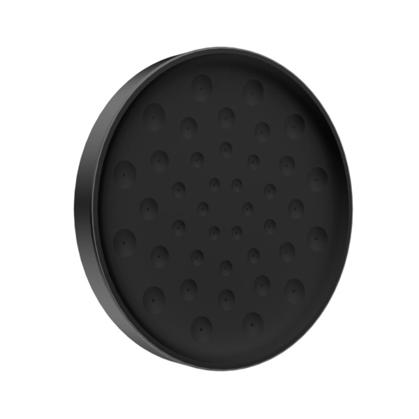 Душевая система со смесителем Vincea Inspire VSFW-433TI2RGM монтаж встраиваемая в стену с термостатом вороненая сталь