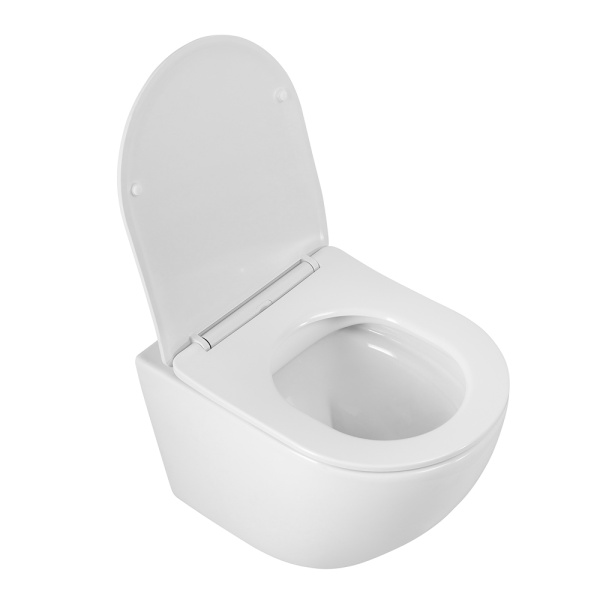 Унитаз подвесной BelBagno Sfera-R BB046CHR/SC Rimless фаянс белый
