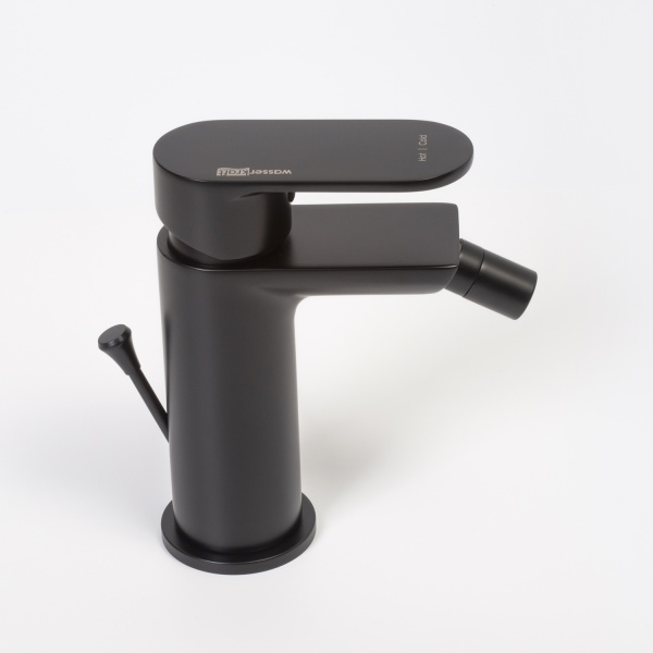 Смеситель для биде Wasserkraft Elbe 7406 латунь черный