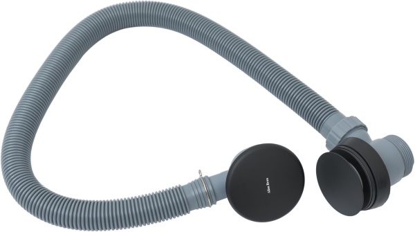 Слив-перелив для ванны автомат Allen Brau Priority 5.31027-31 латунь/пластик черный матовый