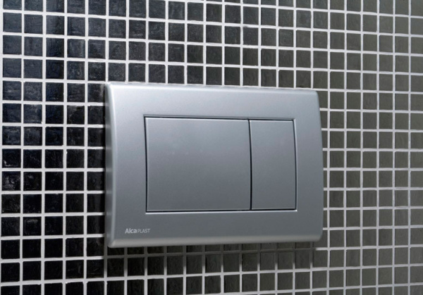 Кнопка смыва механическая AlcaPlast  M271 цвет хром
