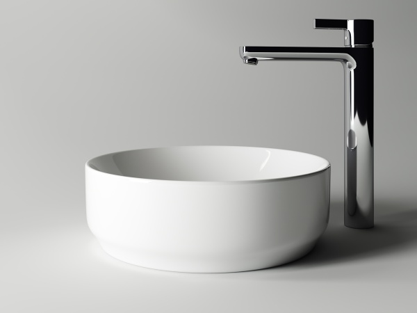 Раковина накладная круглая Ceramica Nova Element CN6005 фарфор цвет белый