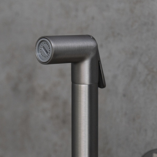 Смеситель для биде Lemark Solo LM7171GM латунь графит