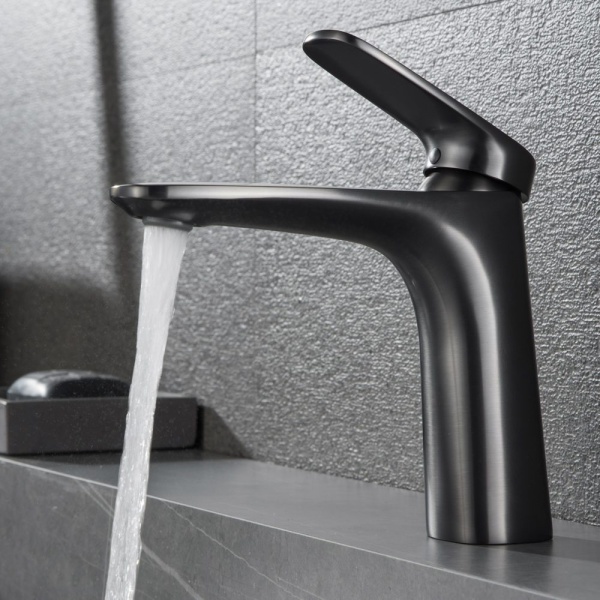 Смеситель для раковины Black&White Universe UK8701MG gun metal