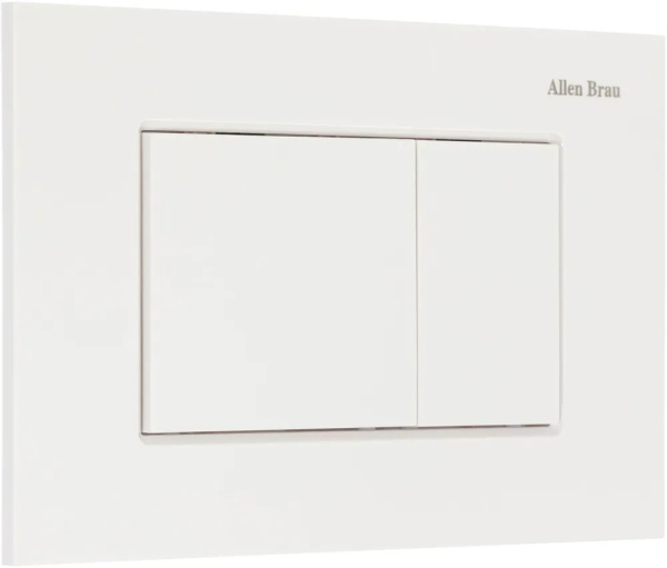 Кнопка смыва механическая Allen Brau Evo S 9.2EV01.20 цвет белый
