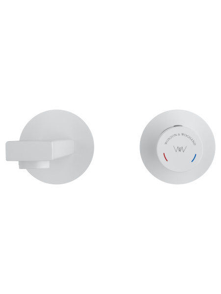 Смеситель для раковины Wonzon &amp; Woghand  WW-105-MW белый матовый