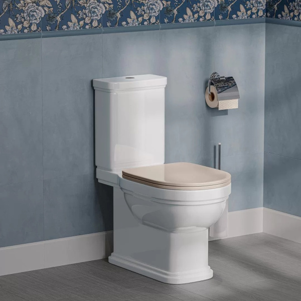 Унитаз напольный Kerama Marazzi Pompei  Rimless фарфор белый