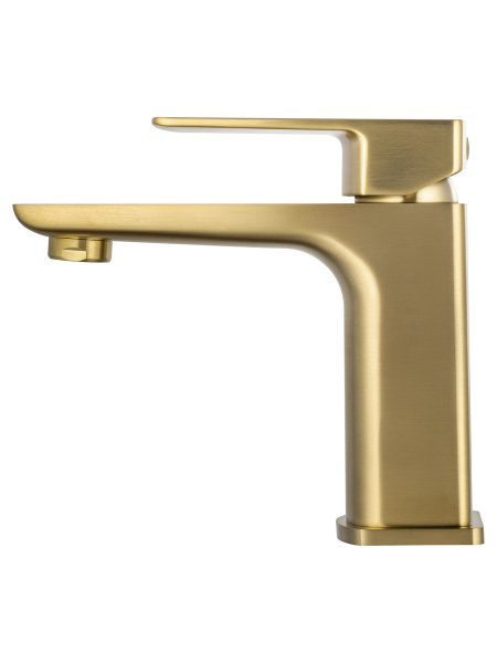 Смеситель для раковины Wonzon &amp; Woghand Edge WW-88139003-BG брашированное золото