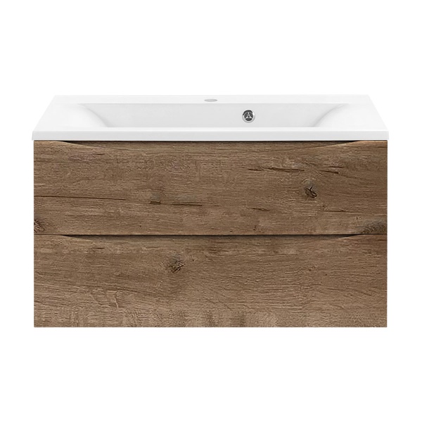 Тумба  подвесная Vincea Mia VMC-2MA900VO 90 см  2 ящика цвет V.Oak 