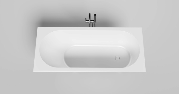 Ванна из искусственного камня Salini Ornella Kit 102426M 160x70