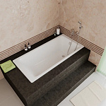 Чугунная ванна Delice Parallel DLR220503 150x70 чугун