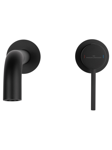 Смеситель для раковины Wonzon &amp; Woghand Stick WW-88869017-MB черный матовый