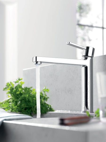 Смеситель для кухни Kludi Zenta 389730575  хром