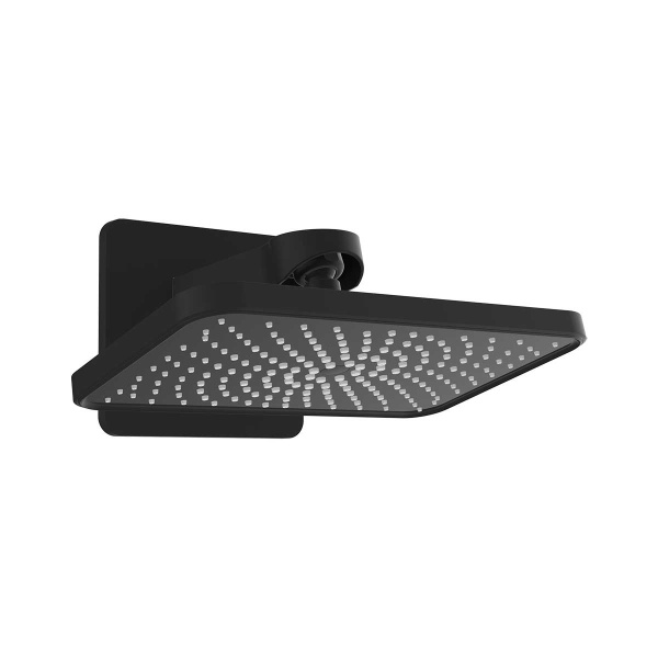 Душевая система со смесителем Vincea  VSFW-422TI4MB монтаж встраиваемая в стену с термостатом матовый черный