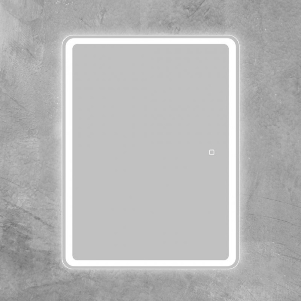 Зеркальный шкаф с подсветкой BelBagno Marino SPC-MAR-600/800-1A-LED-TCH 60 см  сенсор