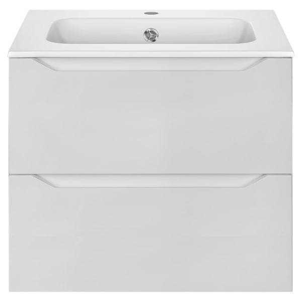 Тумба под раковину Vincea Norma VMC-2N600GW 60 см подвесная