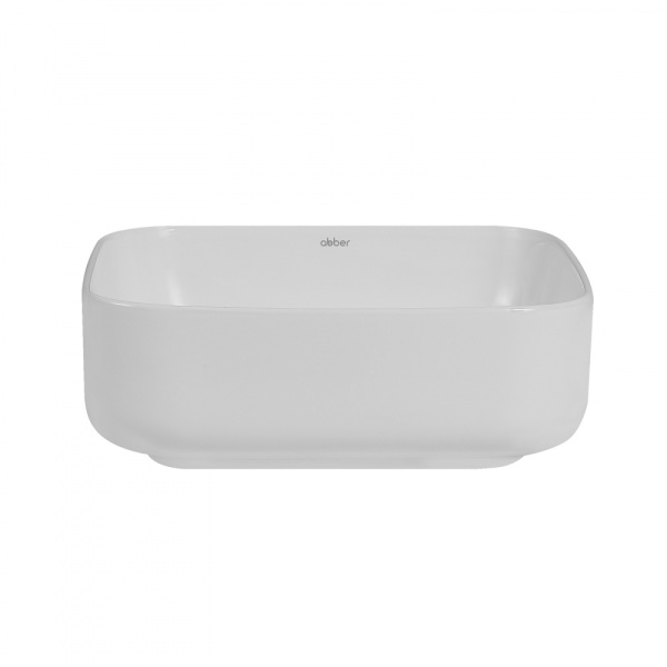 Раковина  квадратная  Abber Rechteck AC2211 фаянс цвет белый