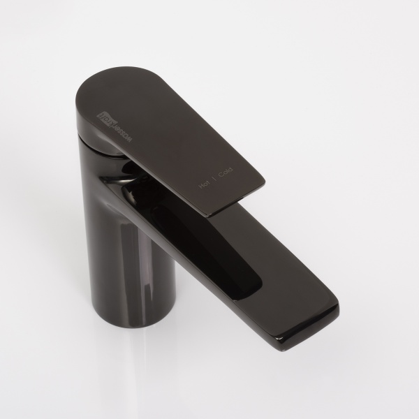 Смеситель для раковины Wasserkraft Glan 6603 черный глянцевый