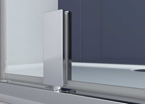 Душевой угол Vincea Penta VSP-3P900CL пятиугольный 90x90 стекла прозрачные, профиль хром