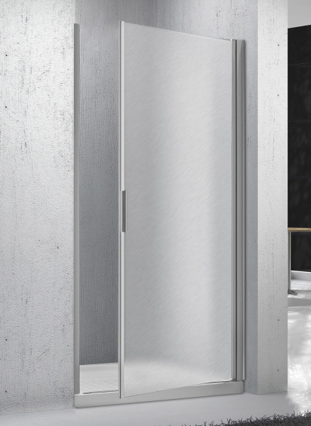Душевая дверь BelBagno Sela SELA-B-1-85-P-Cr 85 см стекла рифленые, профиль хром