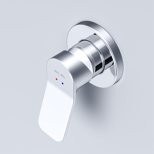 Смеситель для душа на 1 выход Am.Pm X-Joy F85A65000 встраиваемый в стену 
без термостата хром