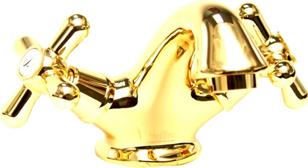 Смеситель для раковины Webert Armony AM700108010 золото