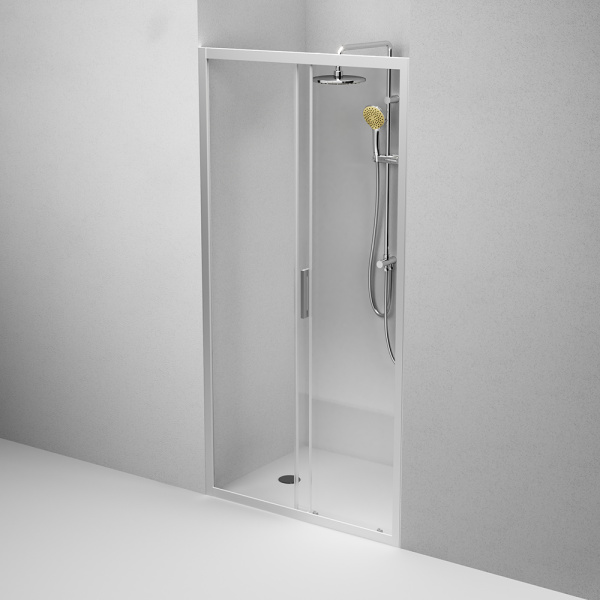 Душевая дверь Am.Pm Gem W90G-100-1-195MT 100 см стекла прозрачные, профиль хром