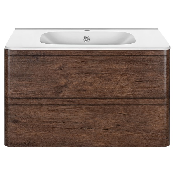 Тумба  подвесная Vincea Vico VMC-2V800RW 80 см  2 ящика цвет R.Wood 